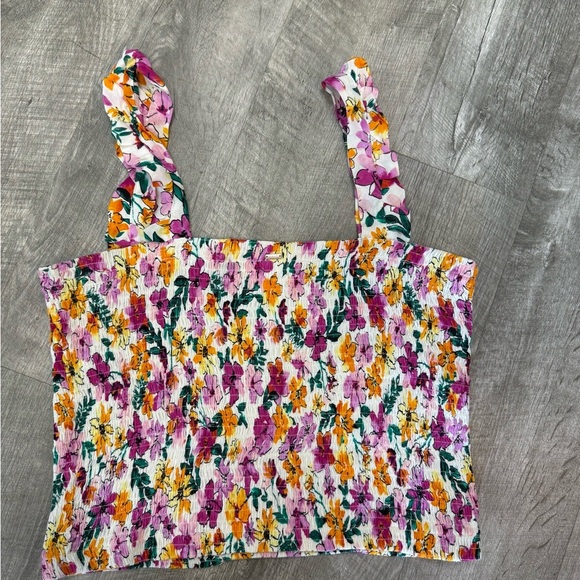 Pink- Victoria’s Secret Floral Print Women's Top Size XL - Picture 2 of 4